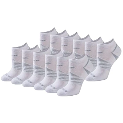 Abbildung von Saucony Damen Rundry Performance Selective Cushion, Available in S l (6, Pairs) Socken, White Basic (12 Paar), Medium (12er Pack)