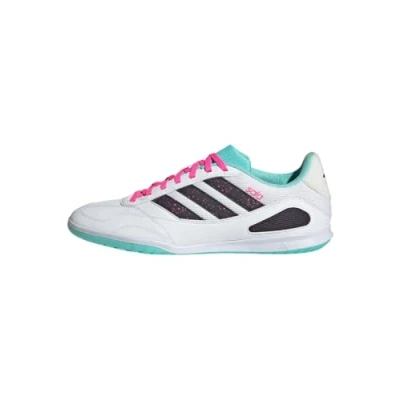 Abbildung von adidas Performance Super SALA III Fußballschuh Halle, Herren, Größe: 42, White/aurora black/flash aqua Schuhe