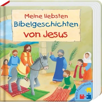 Abbildung von Meine liebsten Bibelgeschichten von Jesus: Mein Puzzlebuch (Pappbilderbücher)