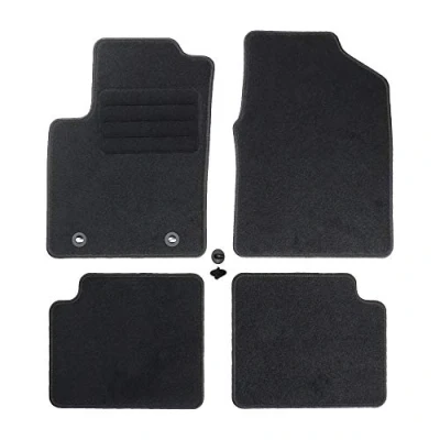 Abbildung von TEXER Textil Fußmatten Passend für Ford Ka II Bj. 2008 2016 Basic