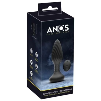 Abbildung von Vibro Analplug „Remote Controlled Butt Plug“ rotiert und vibriert in 10 Modi