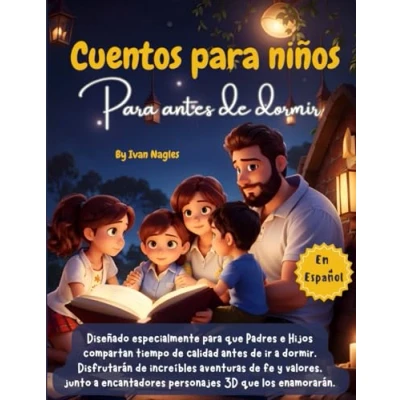Abbildung von cuentos para Niños antes de dormir: El libro infantiles en espanol que une a padres e hijos, con hermosos inolvidables personajes 3D los enamorarán