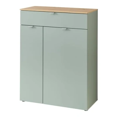 Abbildung von Innostyle Schuhschrank in Schilfgrün matt, MDF, Spannplatte 78x103x38cm (BxHxT)
