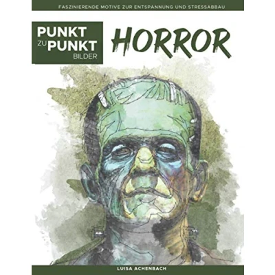 Abbildung von Horror Punkt zu Bilder: Faszinierende Motive zur Entspannung und Stressabbau Malbuch für Erwachsene