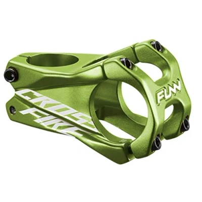 Abbildung von Funn Crossfire Mountainbike Vorbau mit 35mm Lenkerklemmung Langlebiger und Leichter Legierungs für BMX Bike, Länge 50mm (Grün)