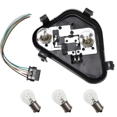 Abbildung von YananAC Rücklicht Hinten links Lampe Panel Lampenfassung für Serie 3 320i 328i F30 F80 63217313043 Sockel