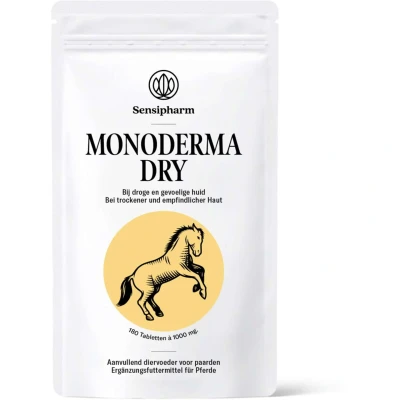 Abbildung von Sensipharm Monoderma Dry Pferd 180 Tabletten