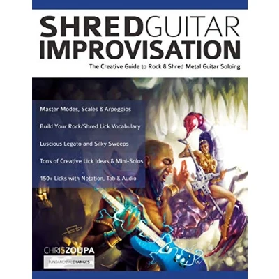 Abbildung von Shred Guitar Improvisation: The Creative Guide to Rock &amp; Metal Improvisation (Learn How Play Heavy Guitar)