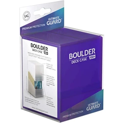 Abbildung von Ultimate Guard Boulder Deck Case 100+ Standardgröße Amethyst