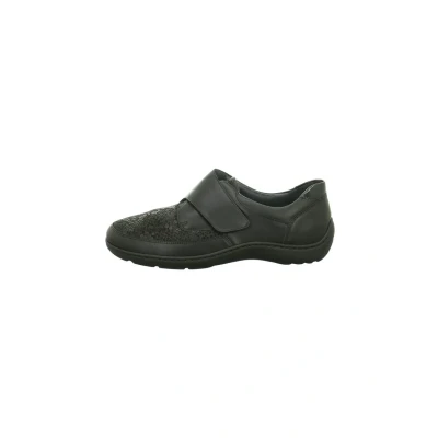 Abbildung von Waldläufer Henni Soft Damenschuhe Halbschuhe Bequem Slipper Schwarz Freizeit, Schuhgröße:EUR 38 UK 5