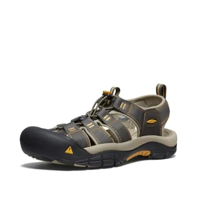 Abbildung von Keen Herren Newport H2 Sandalen Trekking &amp; Wanderschuhe, Grün (Raven/Aluminum), 48.5 EU