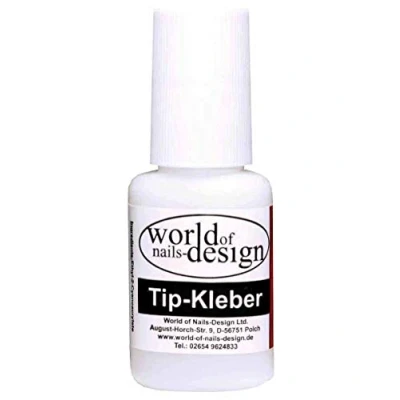 Abbildung von World of Nails Design Nageldesign Zubehör Nagelkleber für künstliche Fingernägel extra stark, starker Halt