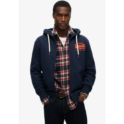 Abbildung von Superdry Sweatjacke, Herren, Größe: Medium, Blau
