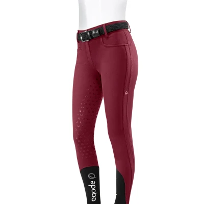 Abbildung von EQODE by Equiline Reithose Darcey Full Grip Cherry
