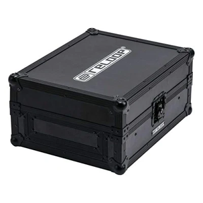 Abbildung von Reloop Premium Club Mixer Case MK2, handgefertigt aus robustem Holz und Aluminium, hochwertiges zum Transport von professionellen DJ Mischpulten Equipment