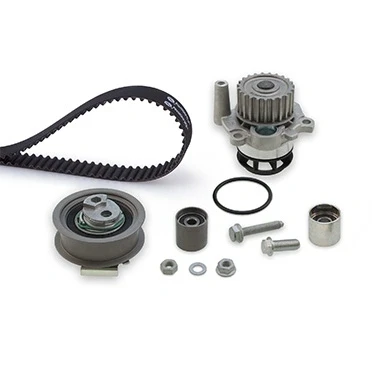 Abbildung von GATES KP35604XS Wasserpumpe + Zahnriemensatz mit Tru Power VOLKSWAGEN: GOLF 5 Schrägheck, Passat B6 Variant, 6, AUDI: A6 C6 Avant