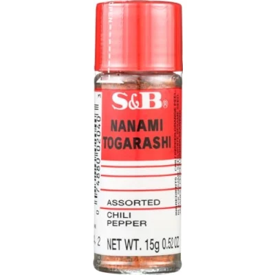 Abbildung von S&amp;B Nanami Togarashi (Assorted Chili Pepper) 0.52 Oz. by