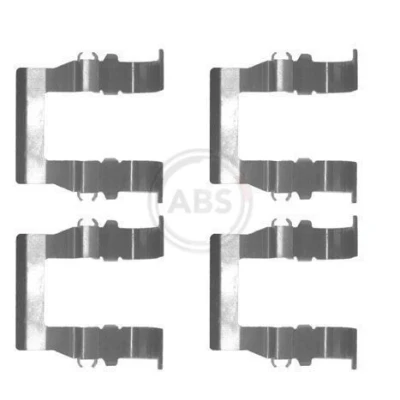 Abbildung von A.B.S. 1194Q Zubehörsatz, Scheibenbremsbelag MITSUBISHI: OUTLANDER 2 SUV, 3, PAJERO PEUGEOT: 4007, 3008 I, CITROËN: C Crosser Enterprise
