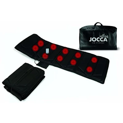 Abbildung von Jocca Klappbare Massagematratze Elektrische Massagematte 4 Zonen Tasche inklusive 10 Motoren Einstellbare Intensität