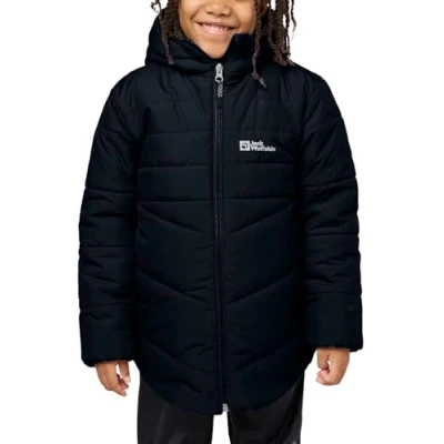 Abbildung von Jack Wolfskin Solyd Wintermantel für Kinder, Größe: 104, night blue