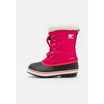 Abbildung von Sorel Youth YOOT PAC Snowboot/Winterstiefel für Kinder, Größe: 39, Bright rose Schuhe