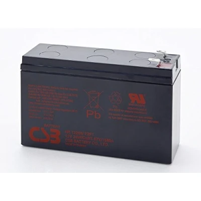 Abbildung von CSB HR1224 W Plombierte Bleisäure (VRLA) 12 V Batterie/Akku