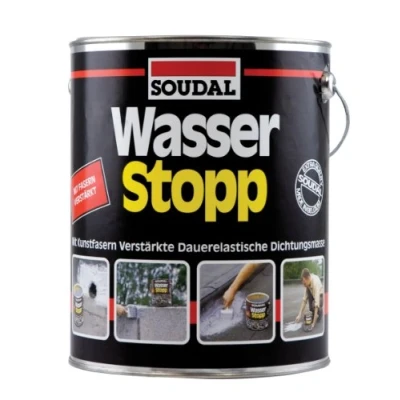 Abbildung von Soudal Wasserfeste Dichtungsmasse Wasserstopp Dose 4kg