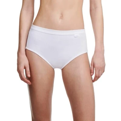 Abbildung von Chantelle Damen Cotton Comfort Uw Bas Culotte Slip, Weiß, Large