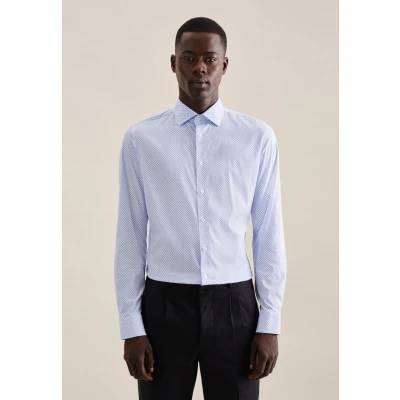 Abbildung von Seidensticker Herren Business Hemd Slim Fit Stretch Kent Kragen Langarm
