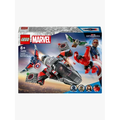Abbildung von 76292 Marvel Super Heroes Showdown zwischen Captain America und Red Hulk, Konstruktionsspielzeug