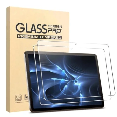 Abbildung von KLWAINM [2 Stück] 11 Zoll Tablet Max Schutzfolie Displayschutz 2.5D Ultra HD 9H Härte Anti Kratzen Bläschenfrei Panzerfolie Hartglas Schutzglas Glas Folie Film