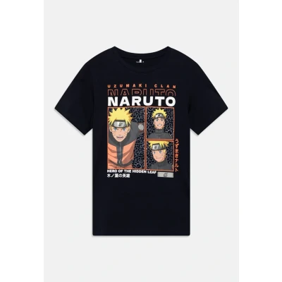 Abbildung von Name it Nkmjadil Naruto Tshirt print für Kinder, Größe: 134/140, Dark sapphire