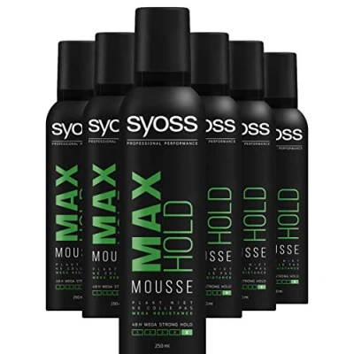 Abbildung von 6x Syoss Haarschaum Max Hold 250ml