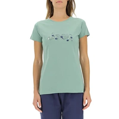 Abbildung von JEEP O102612 E854 J Woman T Shirt Botanical Print J22W Jade Green M
