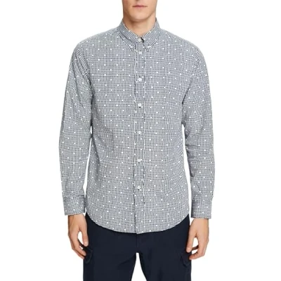 Abbildung von ESPRIT Herren 014ee2f312 Hemd, 400/Navy, XL