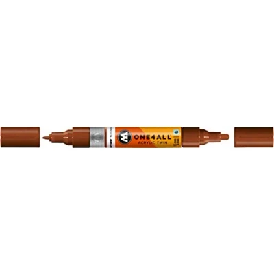 Abbildung von Molotow Permanentmarker One4All Acrylic Twin nachfüllbar 1,5 und 4mm h