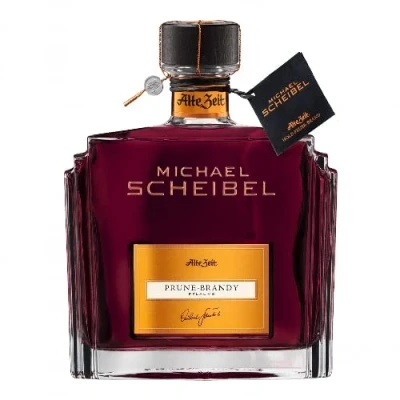 Abbildung von Likoer SCHEIBEL Prune Brandy 35% Vol. Holz Feuer Brand 700 ml