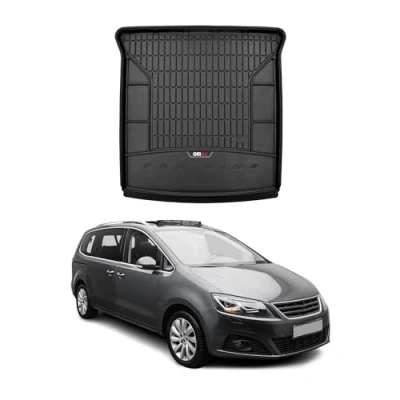 Abbildung von Kofferraumwanne Laderaumwanne kompatibel mit Seat Alhambra II 2010 2020 OMAC Premium 3D TPE