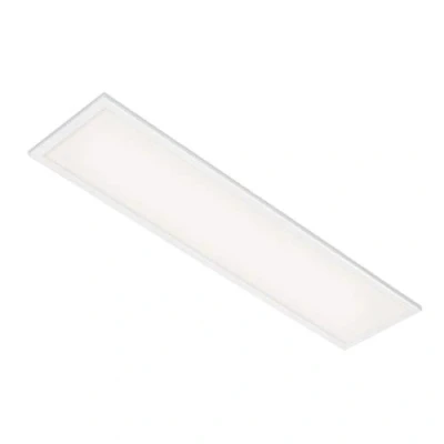 Abbildung von Briloner Leuchten LED Panel 7067 016, ultraflach, fest verbaut, Neutralweiß, Deckenlampe, 100x25x6cm, Weiß, 22W, Wohnzimmer, Schlafzimmer, Küche