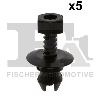 Abbildung von FA1 11 30013.5 Clip, Zier /Schutzleiste schwarz AUDI: Q5
