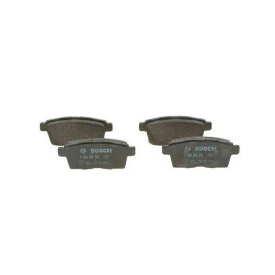 Abbildung von BOSCH 0 986 494 376 Bremsbelagsatz Low Metallic mit Anti Quietsch Blech, Montageanleitung MAZDA: CX 7, 9, FORD USA: Edge