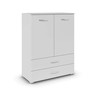 Abbildung von rauch Hochkommode &quot;Pure by Aditio&quot;, im minimalistischem Design, 2 Schubladen mit Softclose Funktion