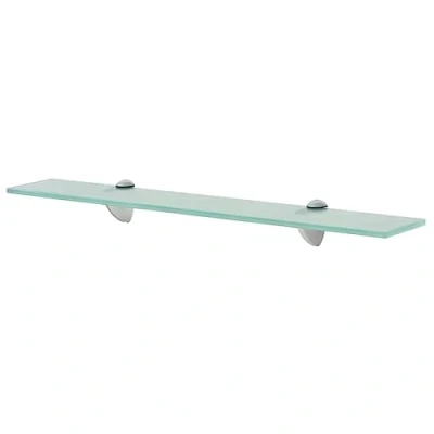 Abbildung von vidaXL Wand Regal Glasregal Glasboden Glasablage Badregal Glas 60x10 cm 8 mm