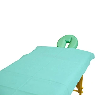 Abbildung von Teqler Einmallaken für Untersuchungs , Massageliegen und Massagebänke T 131042mint, 200 cm x 70 (100 er pack)