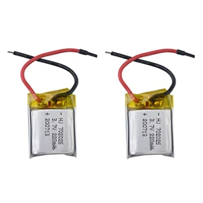 Abbildung von 2PCS 3,7V 220mah Lithium Batterie für SYMA S107 S107G S108G S109G HS190 901HS 901S 901H X300C LF606 SG800 S9 Mini Quadcopter Fernbedienung drohne