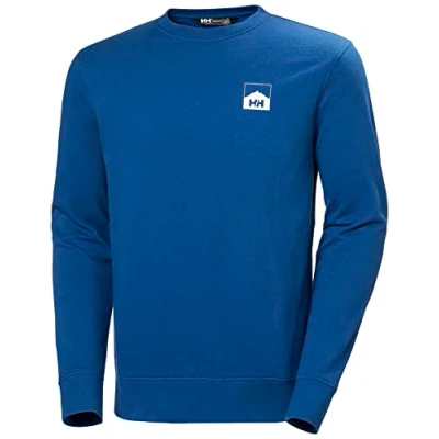Abbildung von Herren Helly Hansen Nord Graphic Crew Sweatshirt, Ebenholz, XL