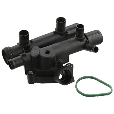 Abbildung von FEBI BILSTEIN 106074 Kühlwasserthermostat 83 mit Dichtung Gehäuse RENAULT: ESPACE 4, TRAFIC 2 Kasten, 3