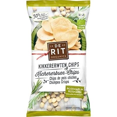 Abbildung von De Rit Bio Kichererbsen Chips Rosmarin (6 x 75 gr)