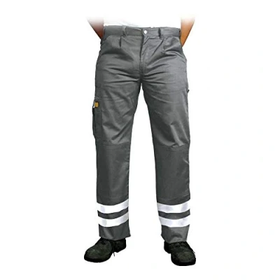 Abbildung von Leber&amp;Hollman LH VOBSTER_X_S54 Bivico Schutzhose, Grau/Stahlblau, 54 Größe