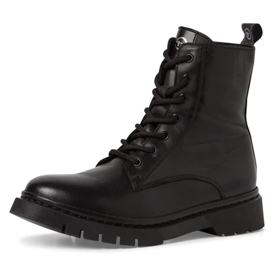 Abbildung von Tamaris Schnürstiefelette, Damen, Größe: 38, Black Schuhe